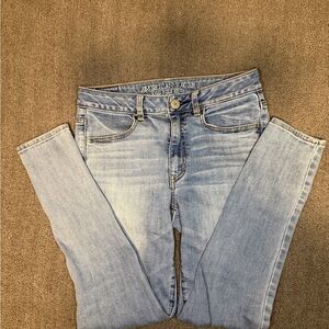 American Eagle Outfitters Light Blue Skinny Jeans